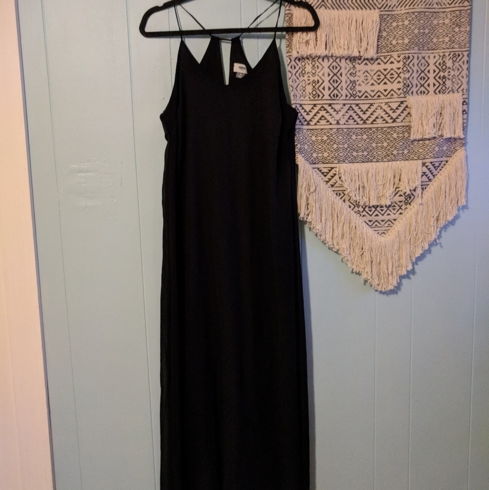 Old Navy black Maxi dress